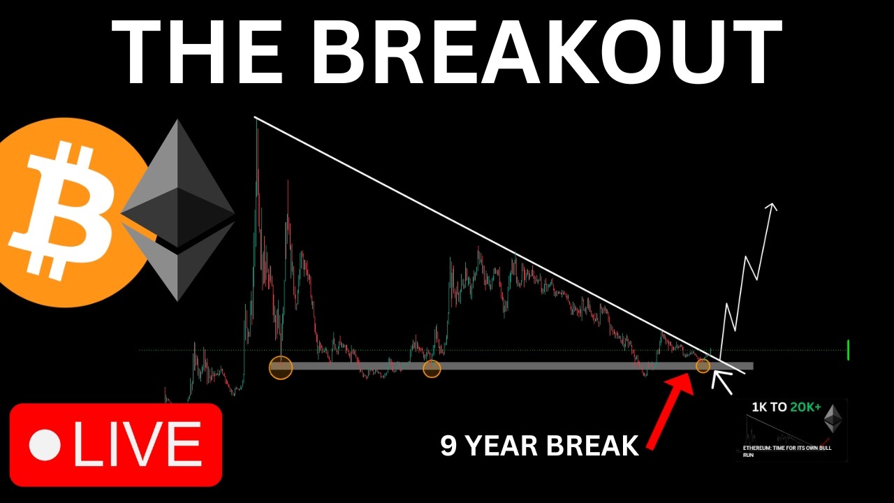 CRYPTO LIVE - THE ETHEREUM BREAKOUT