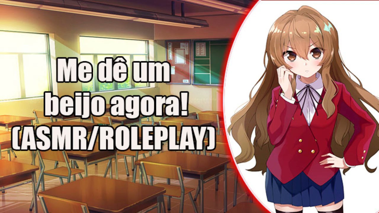 SUA COLEGA DE CLASSE YANDERE QUER UM BEIJO SEU (ROLEPLAY)