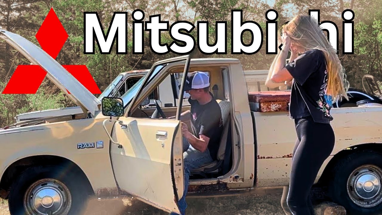 Заведётся ли? Заброшенный Mitsubishi Dodge Ram 50 простоял больше ДЕСЯТИЛЕТИЯ.