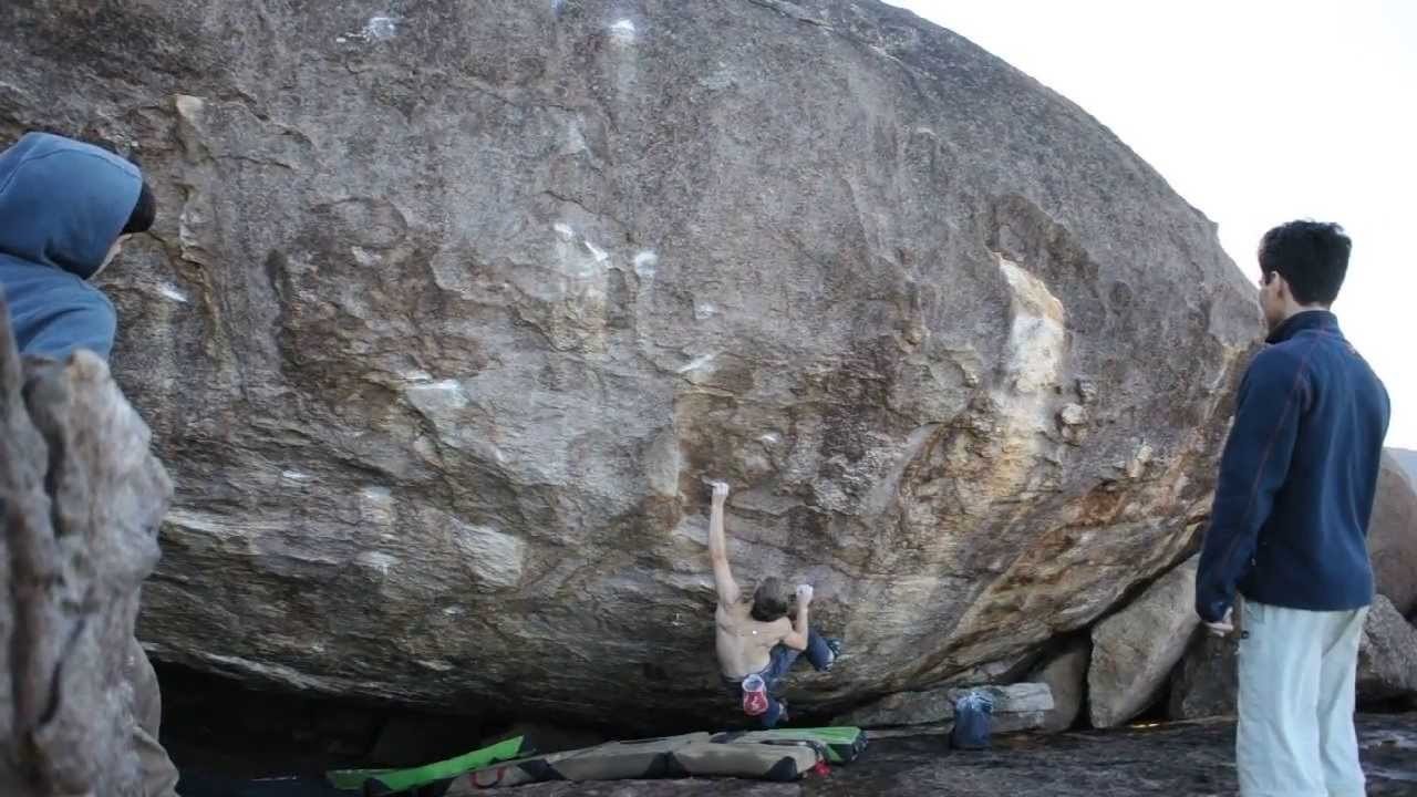 Into the wild v14/8b+ (trav)