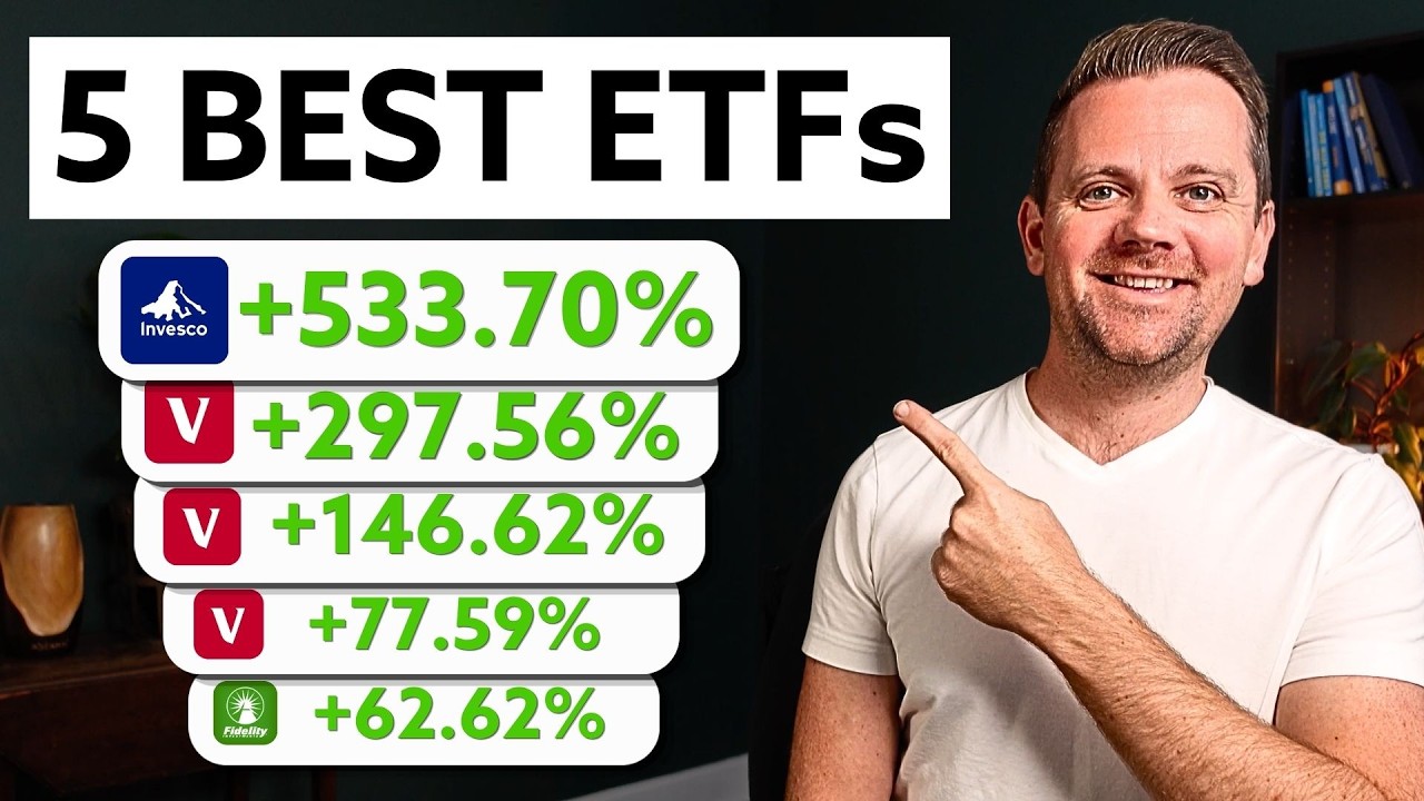 ВСЕГО 5 ETF, которые вам нужны для достижения финансовой независимости (раннего выхода на пенсию).