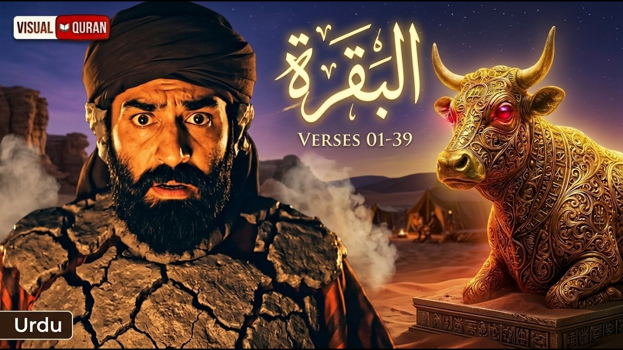 Surah Baqrah Part 1 | Urdu & Hindi Translation | Visual Quran.