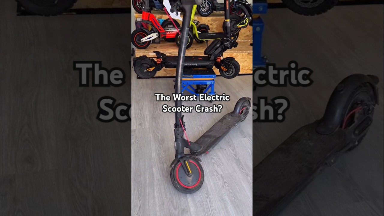 Xiaomi Mi Pro 2 Electric Scooter Crash 💥🛴 #shortvideo #shorts #short #electricscooter #xiaomi
