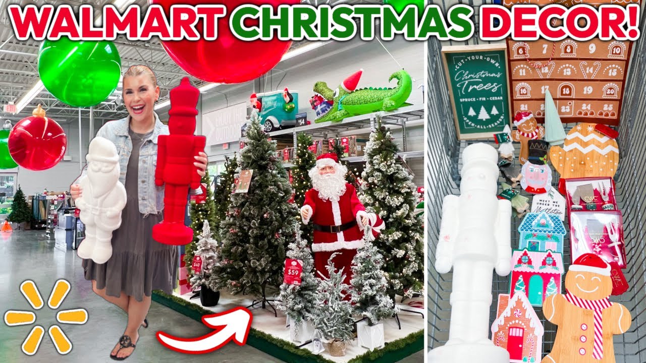NEW 2023 WALMART CHRISTMAS DECOR 🎄*BEST COLLECTION EVER* | Walmart Christmas Tree Decorations Ideas