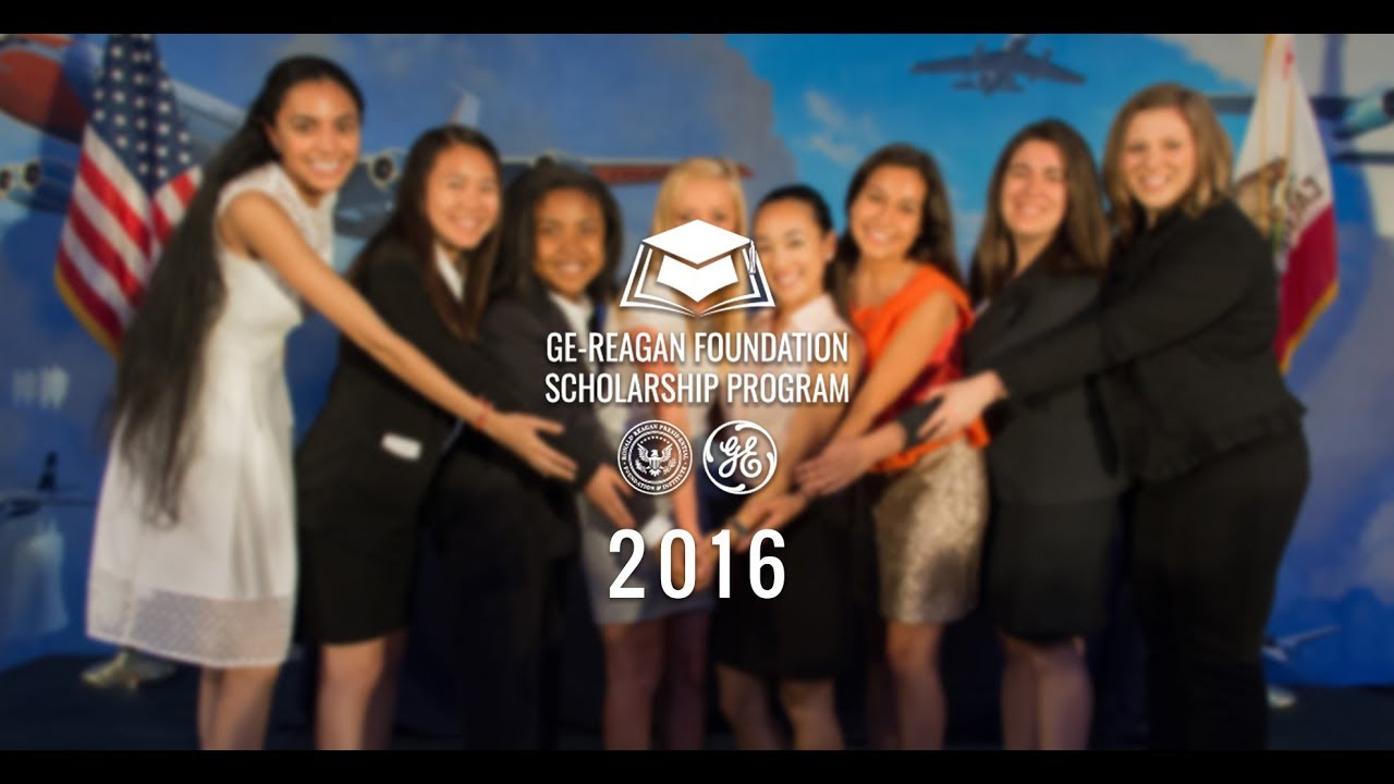 2016 GE-Reagan Foundation Scholarship Program Promo
