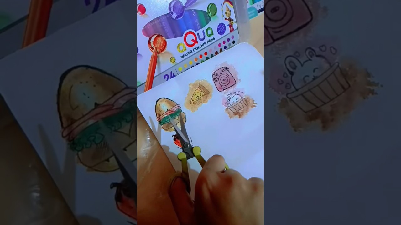 DIY stickers #yt #ytshorts @Crafter-shruti-6263