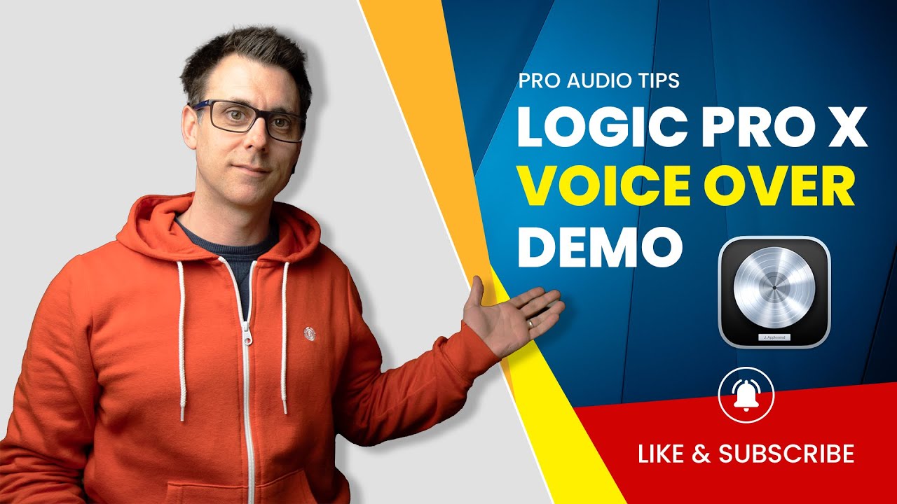 Record A Voice Over using Logic Pro X - Mix your voice over like a pro