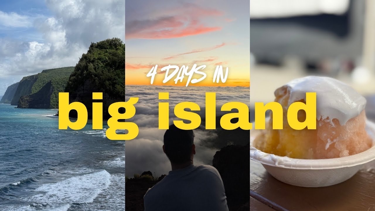 4 days in Big Island Hawaii: Volcano, Kona coffee, black sand beaches & more
