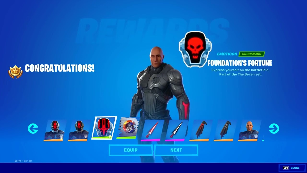 the foundation page 2 rewards revealed🤩🤩🤩🤩|fortnite
