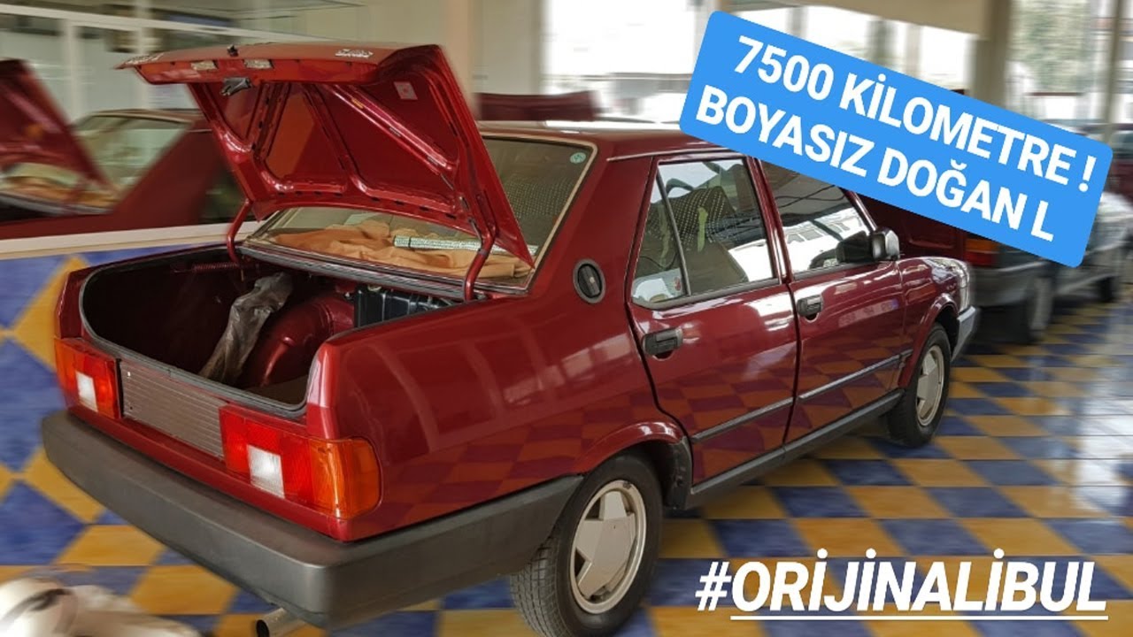 7500 KM BOYASIZ 1991 TOFAŞ DOĞAN L  !  #ORİJİNALİBUL