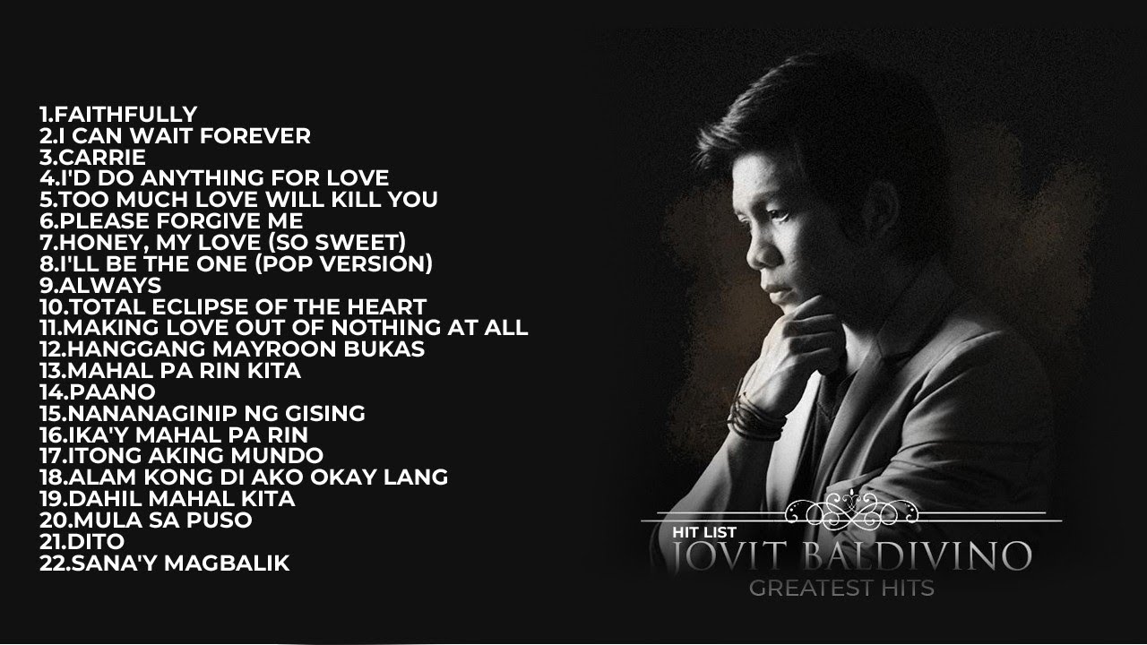 Hit List: Jovit Baldivino Greatest Hits