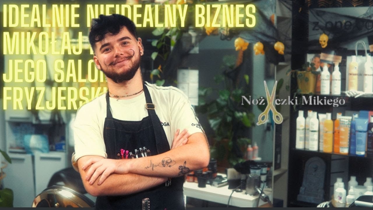 Idealnie Nieidealny biznes - Mikołaj i jego salon fryzjerski Nożyczki Mikiego | Cinematic 4k