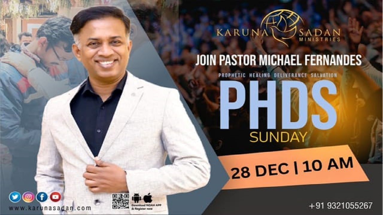 20251228 | KSM | P.H.D.S SUNDAY SERVICE | [ LIVE 🔴 ] | Pastor Michael Fernandes