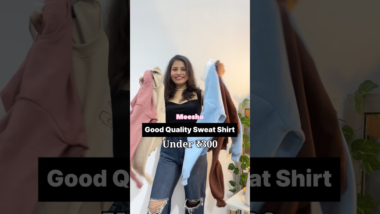 Sweatshirt haul #meesho #sweatshirt #haulvideo #instagood #winterclothes
