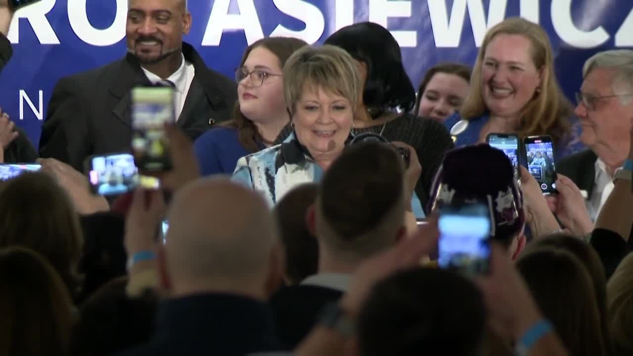 Janet Protasiewicz gives victory speech