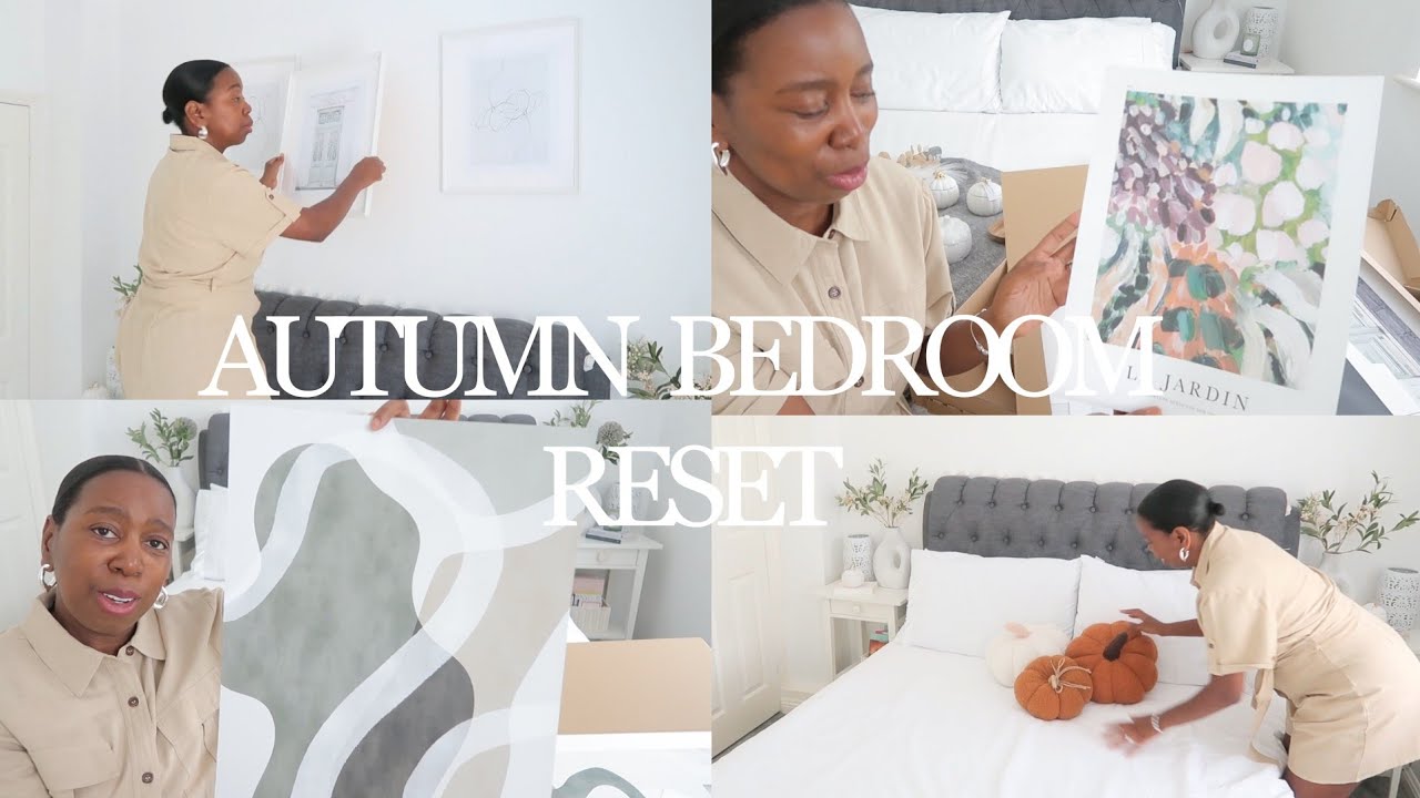 DECORATE FOR AUTUMN🍂 BEDROOM EDITION| DESENIO AD| DISCOUNT CODE| Amanda Oak Ince