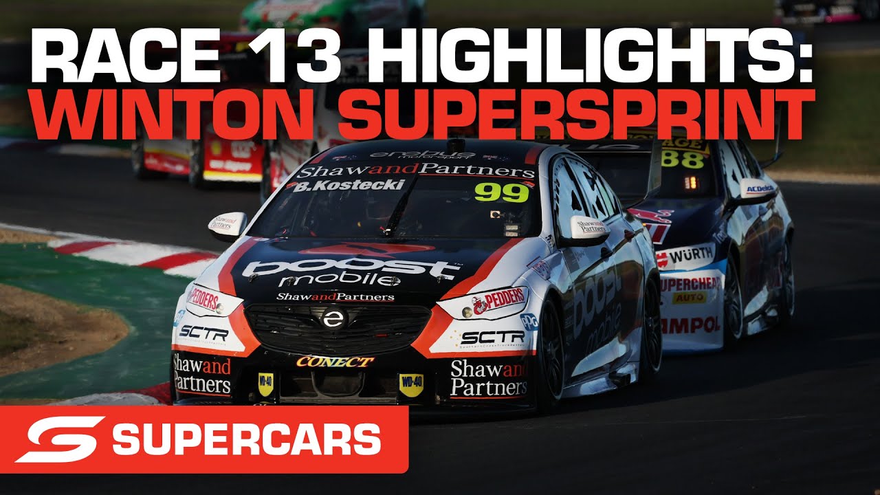 Race 13 Highlights - Pizza Hut Winton SuperSprint | Supercars 2022