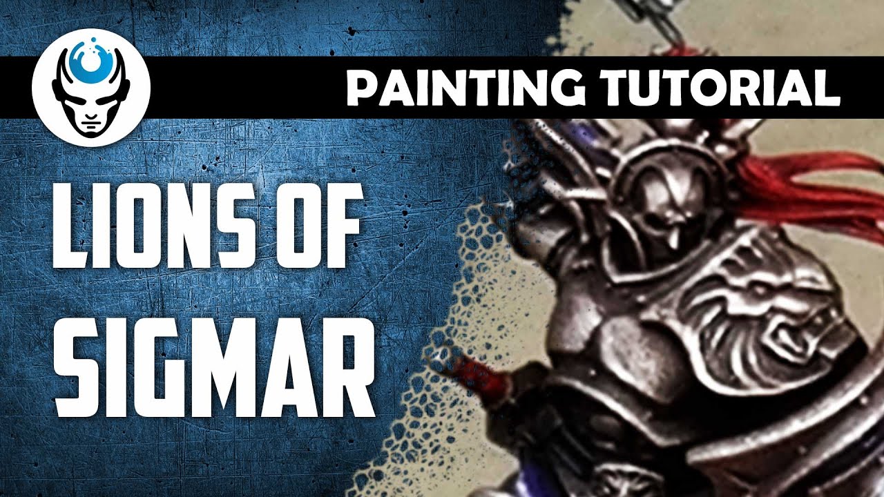 HOW TO PAINT LIONS OF SIGMAR MINIATURE  - DEN OF IMAGINATION