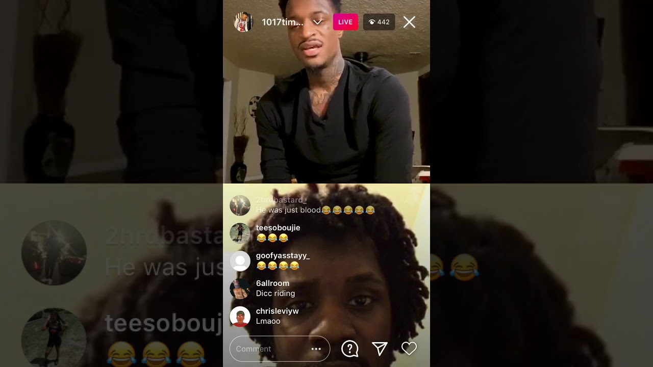 1017TIMDADON CLOWNS A FAN ON LIVE (FUNNY)