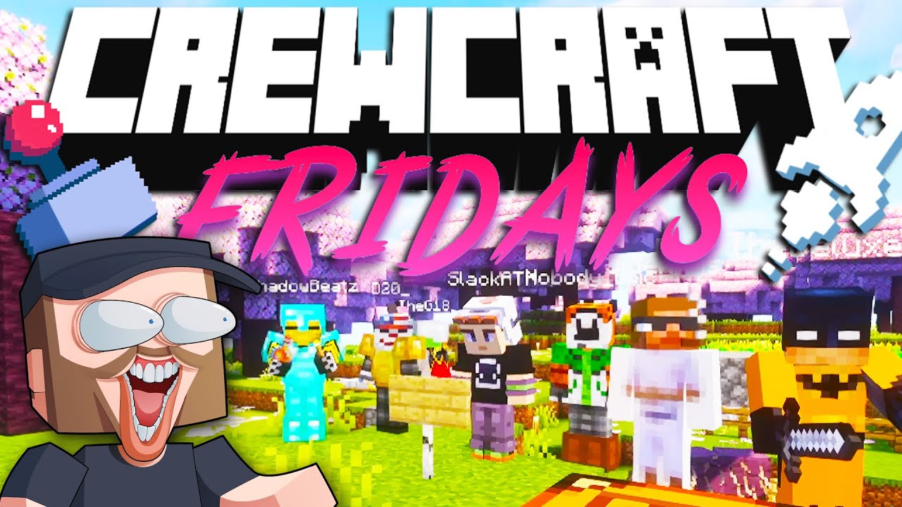 The Crew is Back on Minecraft! - CrewCraft Fridays - Episode 1