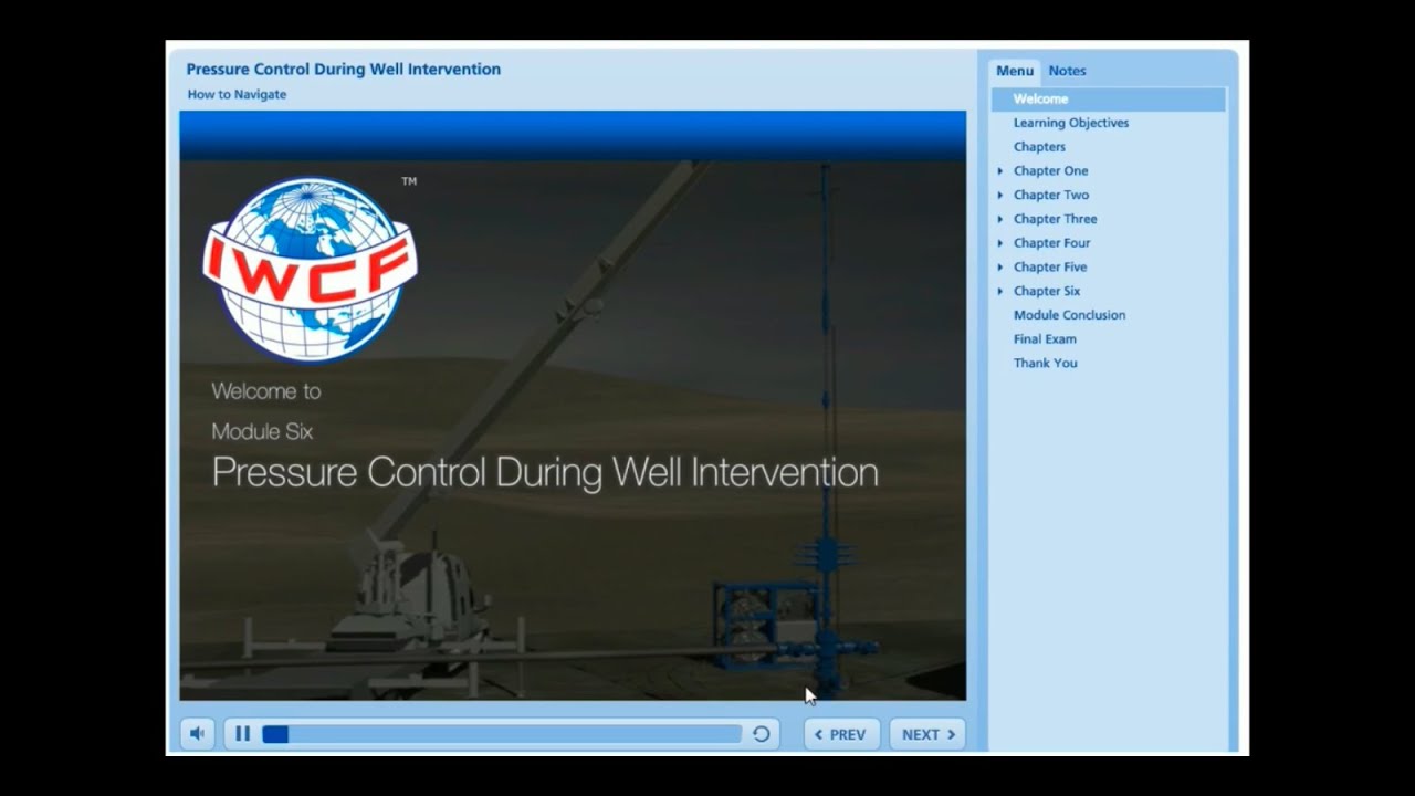 IWCF Level 1 | Module 6 | Pressure Control During Well Intervention