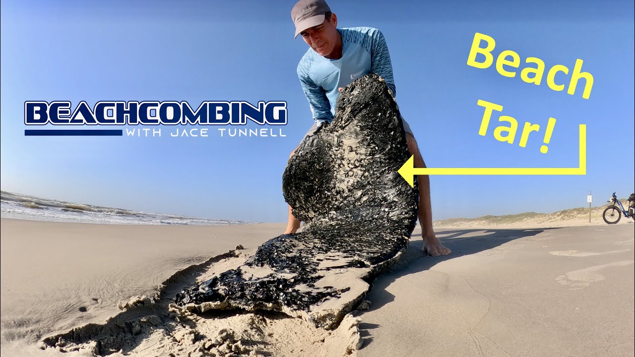 Beachcombing - Beach Tar