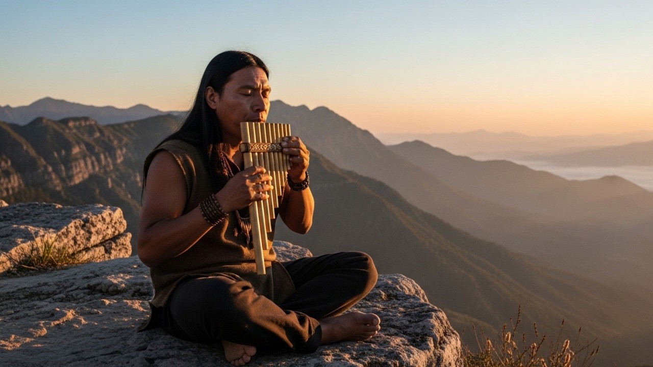Deeply Relaxing Andean Pan Flute Music 🌿 Spiritual Vibes Inspired by Leo Rojas