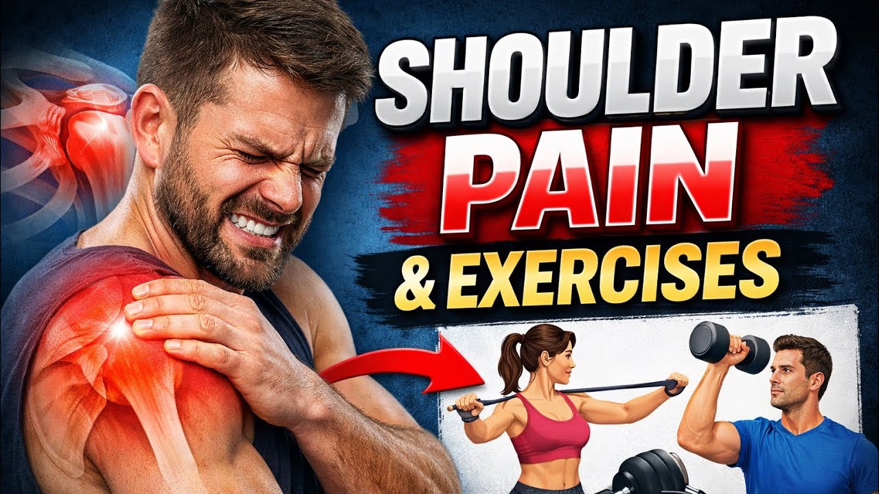 Shoulder Pain? Fix It Without Surgery! 6 exercises to relieve it. 