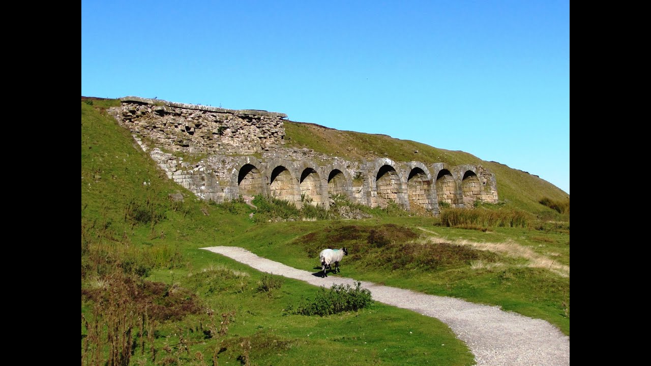 North York Moors Country Walk   Rosedale Abbey   Dale Head Farm   East Mines round