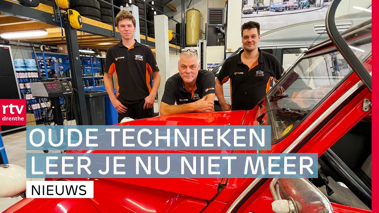 Een tekort aan oldtimermonteurs: 'Hiervoor moet je de auto echt kennen' | RTV Drenthe