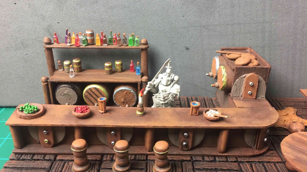 Tabletop Craft # 17 - Bottles, Casks and Kegs, Oh my.