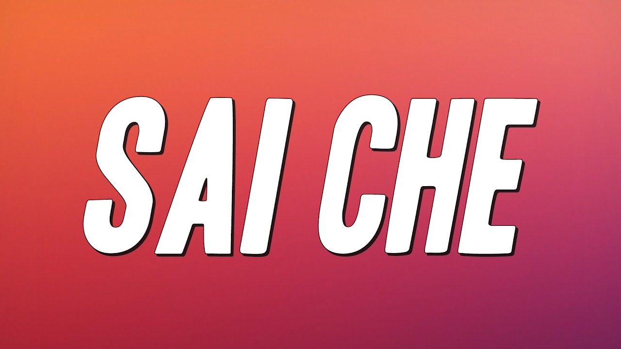 Marco Mengoni - Sai che (Testo)