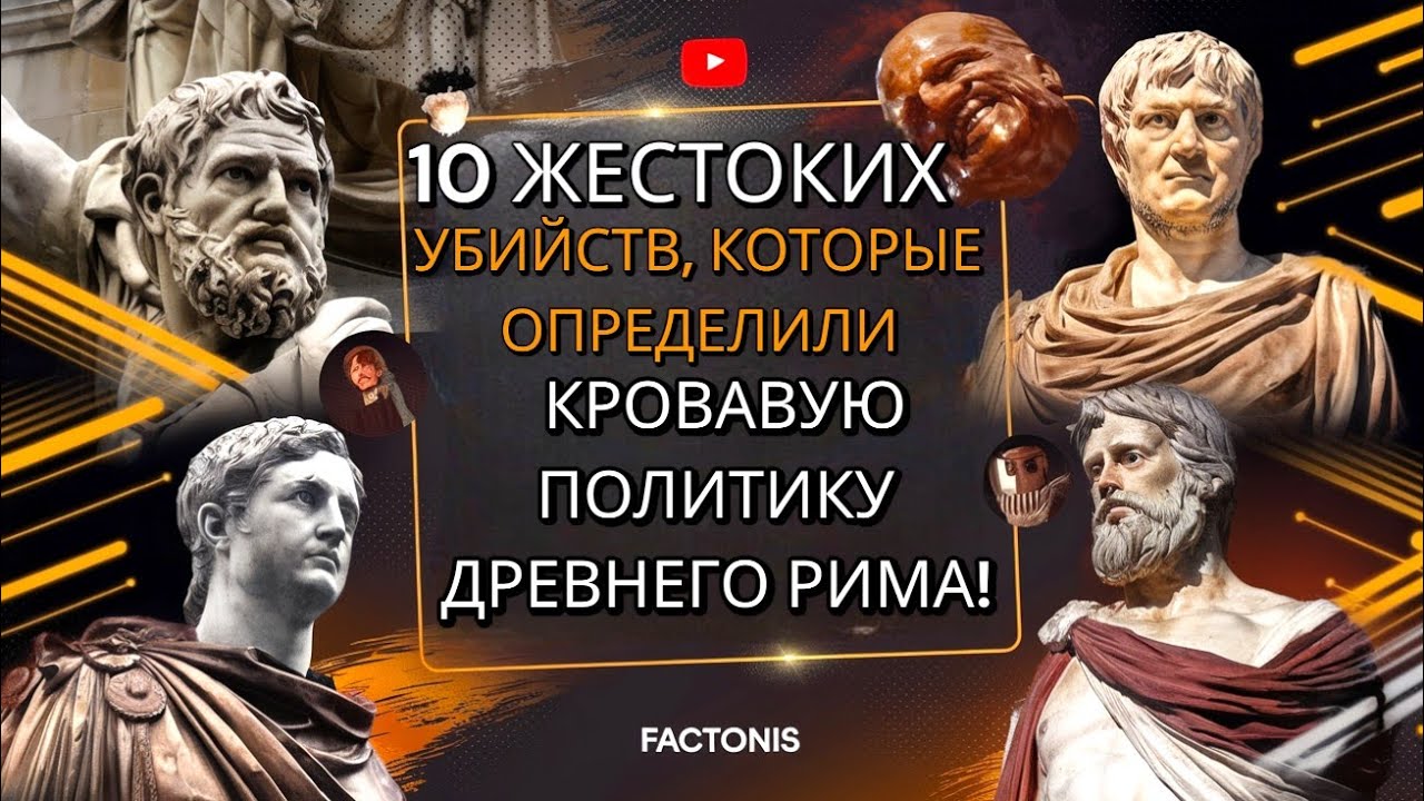10 Жестоких Убийств, Которые Определили Кровавую Политику Древнего Рима!
