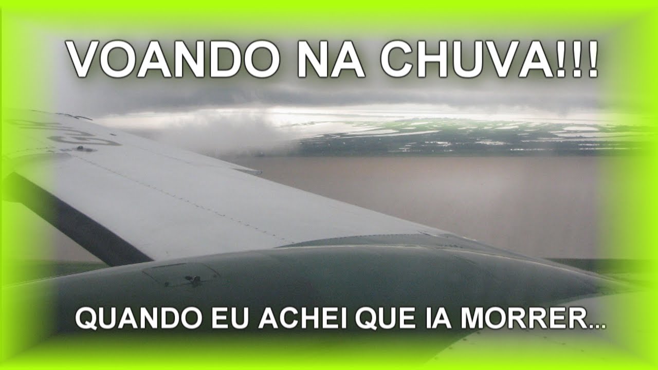 Voando na Chuva - De Juruti até Santarém - EMB-110 Bandeirante