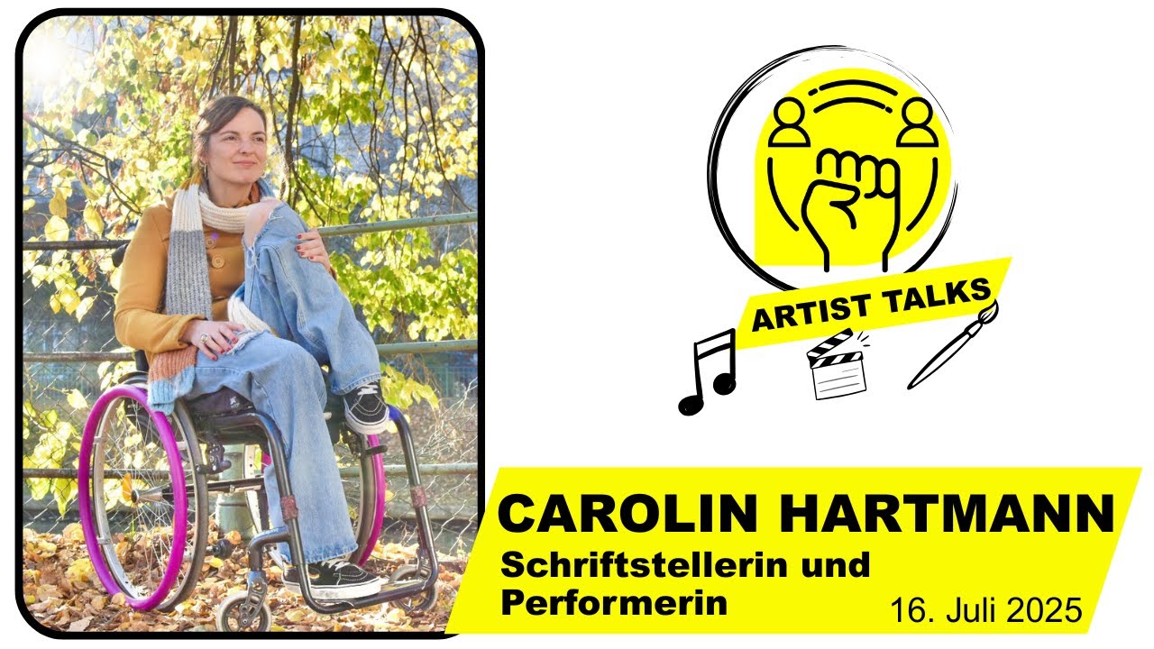 Artist Talk mit Carolin Hartmann (mit DGS Übersetzung)