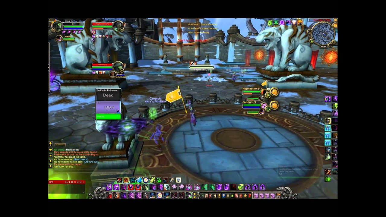 Kyrraz - 90 Affliction Warlock PvP - 1v2 Arena