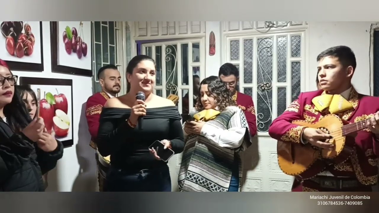 Mariachi Juvenil de Colombia Cumpleaños Maria Gilma Enero 15 de 2026