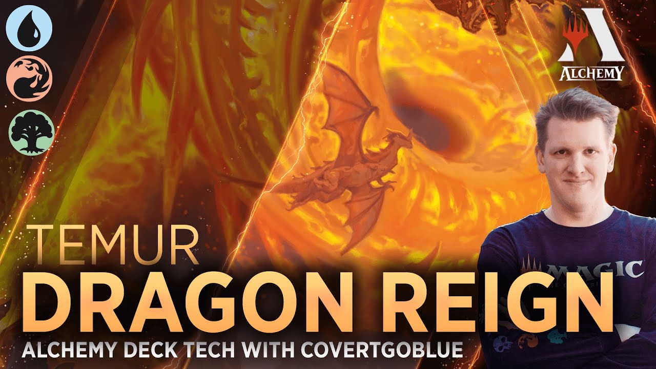 Alchemy: Tarkir - The REAL Dragon Storm | Temur Deck Tech with CovertGoBlue | MTG Arena
