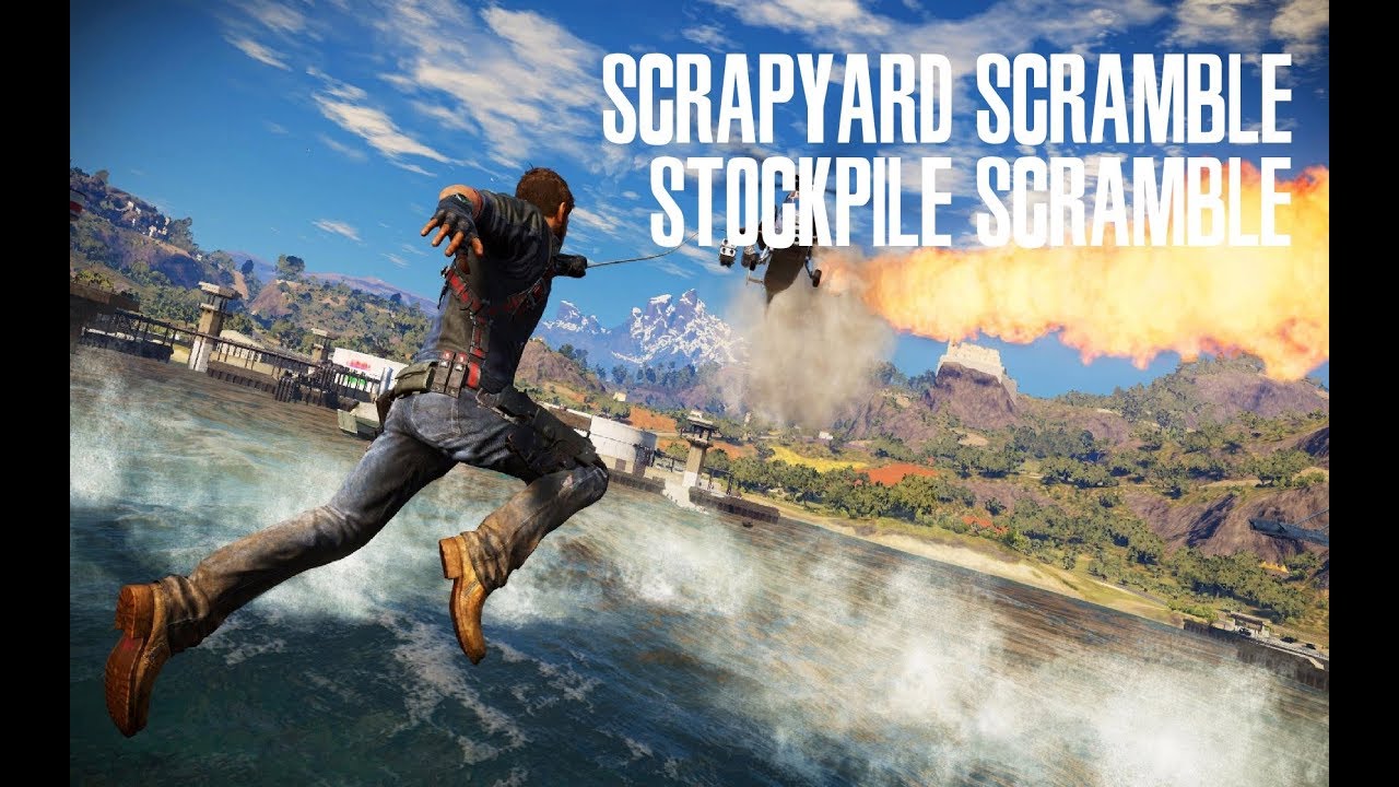 Just Cause 3 | Scrapyard Scramble Gear Challenge: Stockpile Scramble