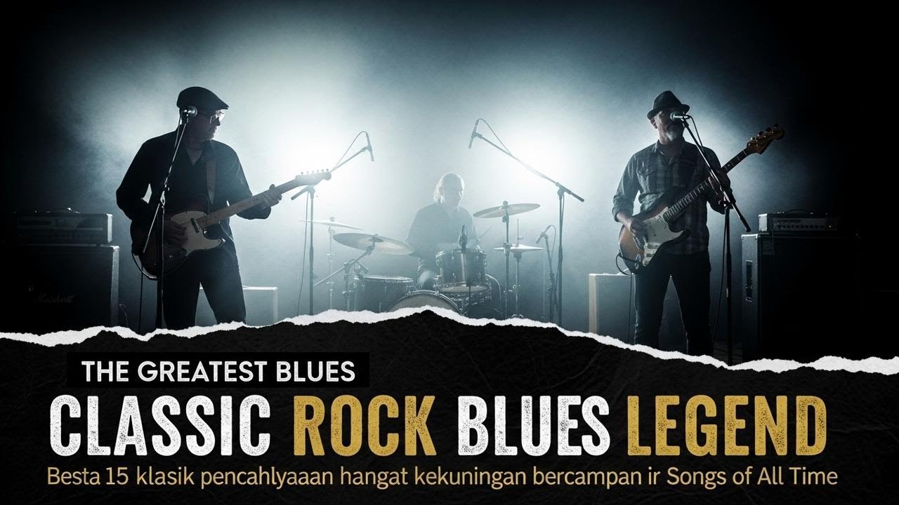 ZZ Top, Jimi Hendrix, Muddy Waters, Eric Clapton, BB King – Timeless Guitar Blues Anthems