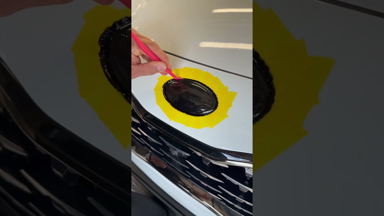 Step-by-Step KIA Emblem Wrap Tutorial