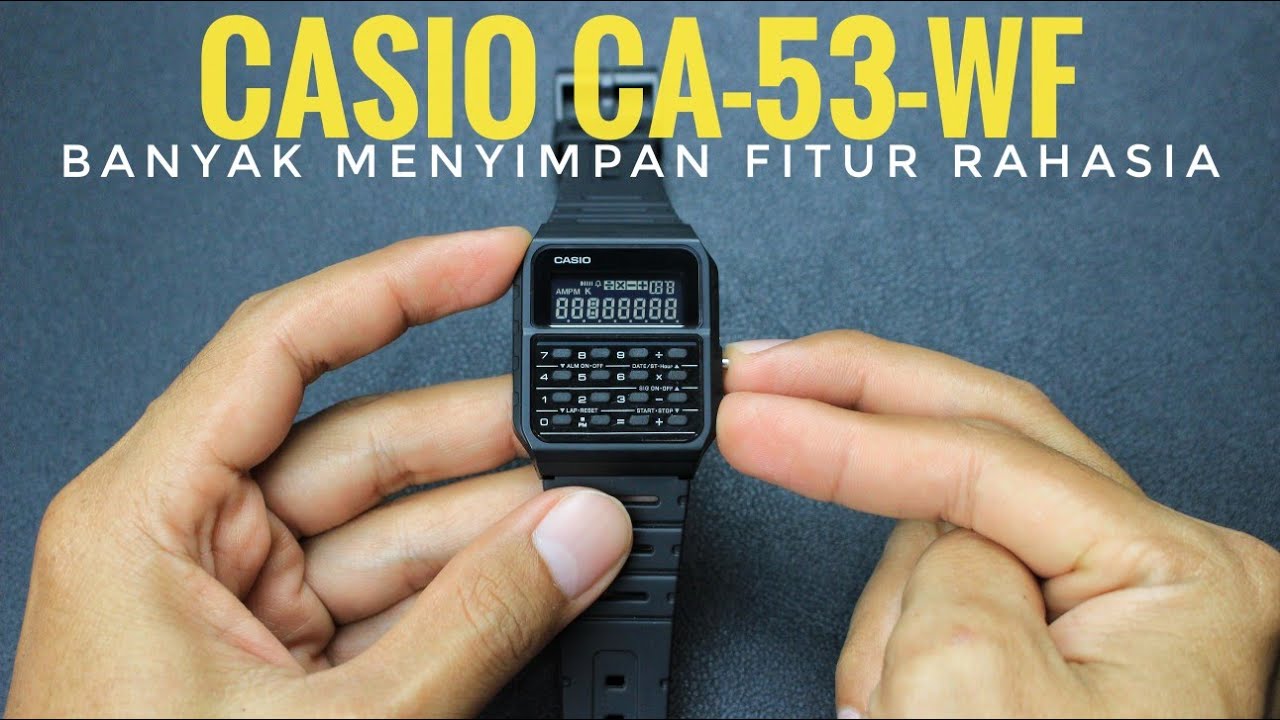 TUTORIAL LENGKAP‼️Cara Setting & Penggunaan Semua Fitur CASIO Kalkulator CA-53WF