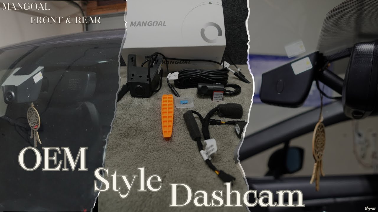 Installing Mangoal Front & Rear Dash Cam on 2020 WRX