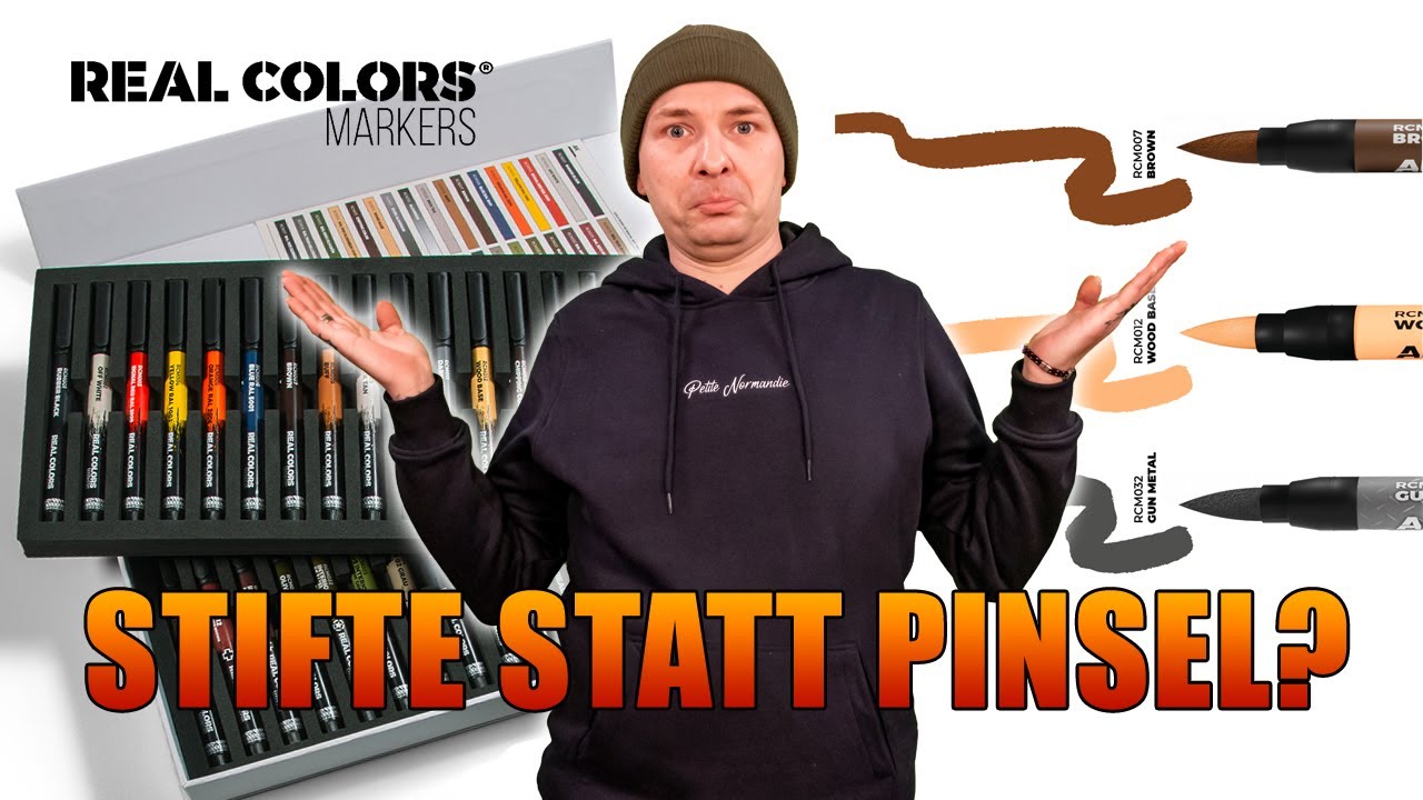 Stifte statt Pinsel? ✏ AK Real Colors Marker im Test