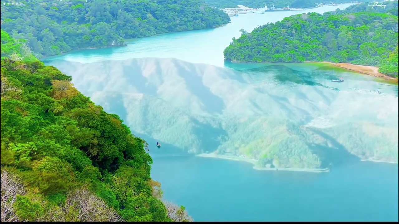 suasana pemandangan di jepang dari atas