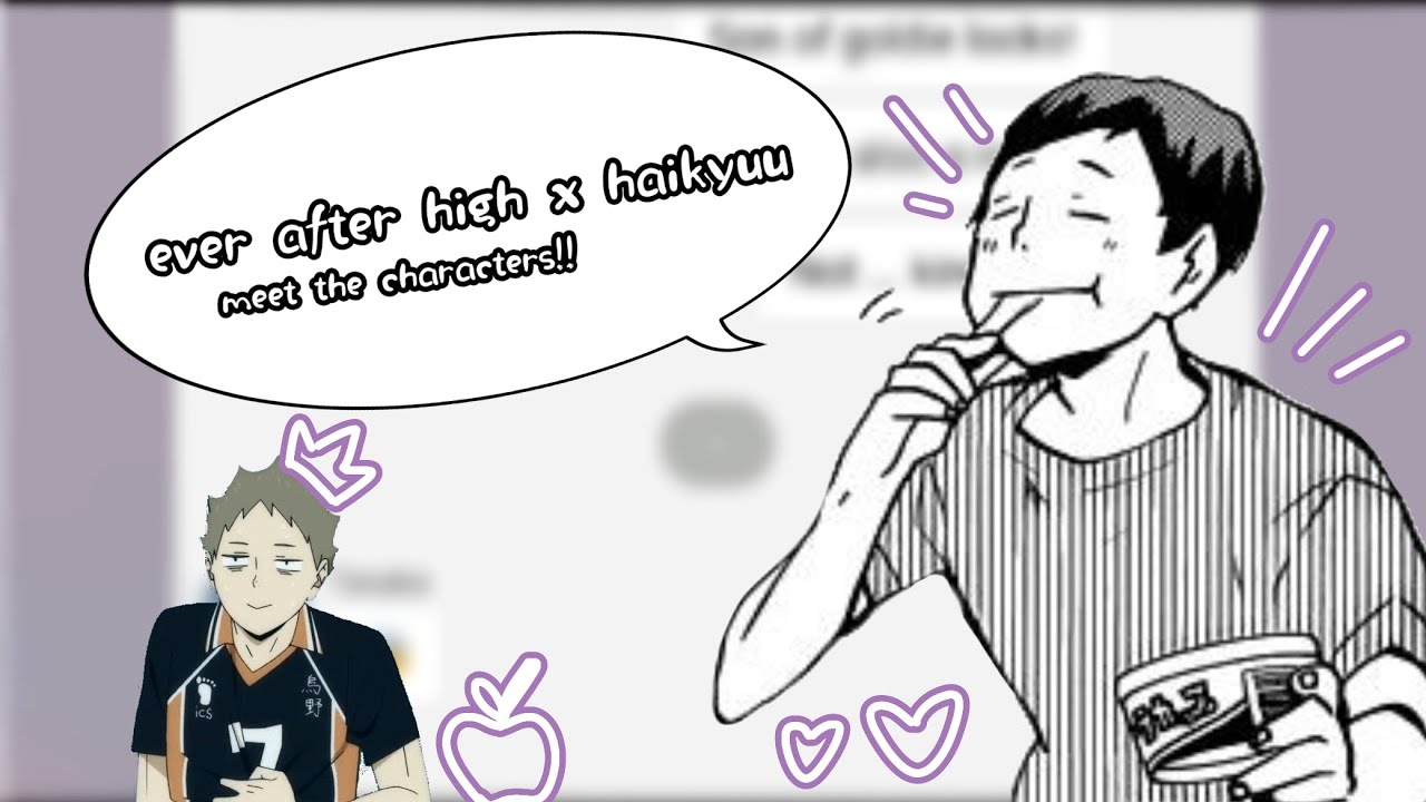 character introduction!! || haikyuu x eah || read desc :) ||
