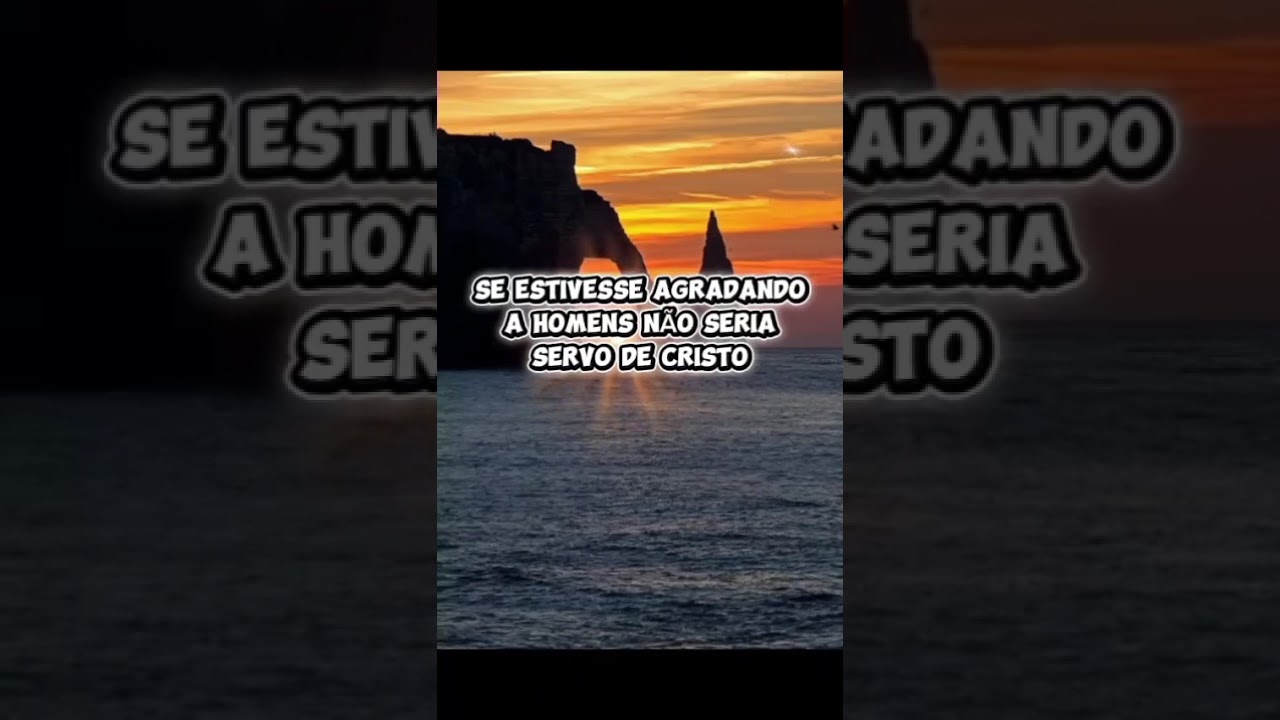Devocional Diário 01735 - Se Estivesse Agradando a Homens não seria Servo de Cristo 