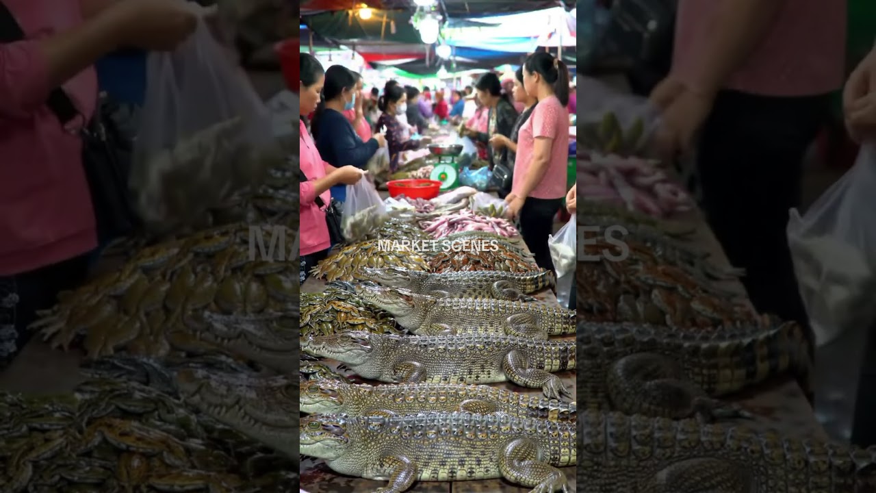 Unusual Street Food Market Scene @yantodbololo-ai
