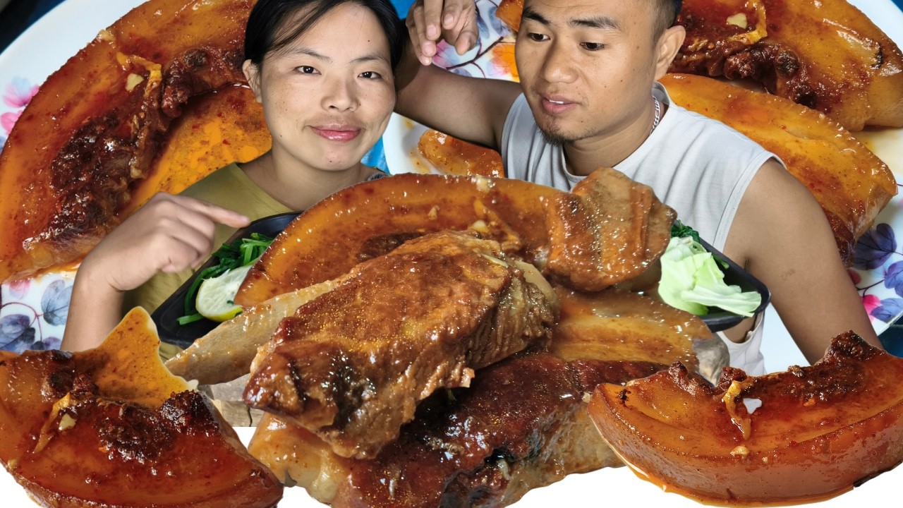 Fresh local pork home cook delicacy @yolithonger3792 #porkrecipe
