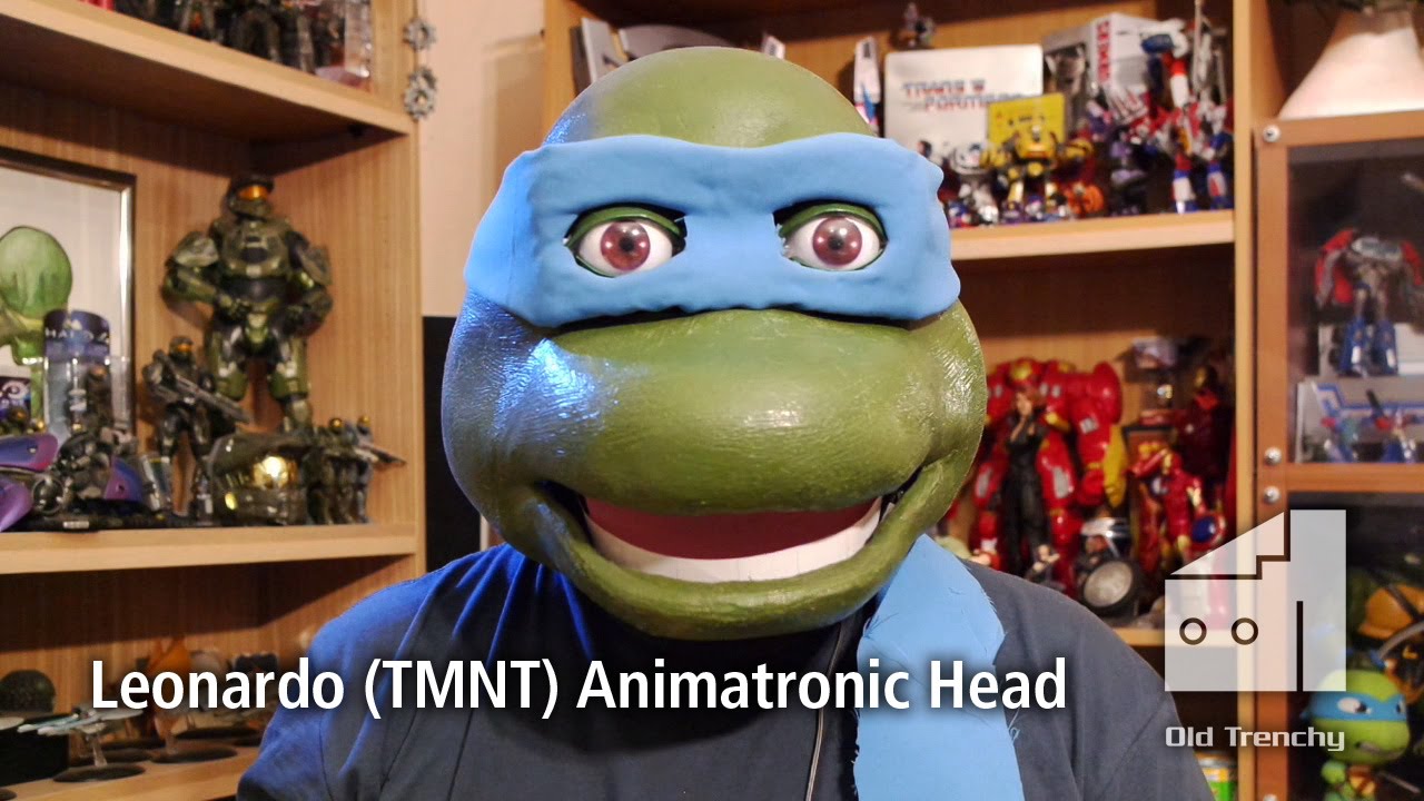 Leonardo (TMNT) Animatronic Head